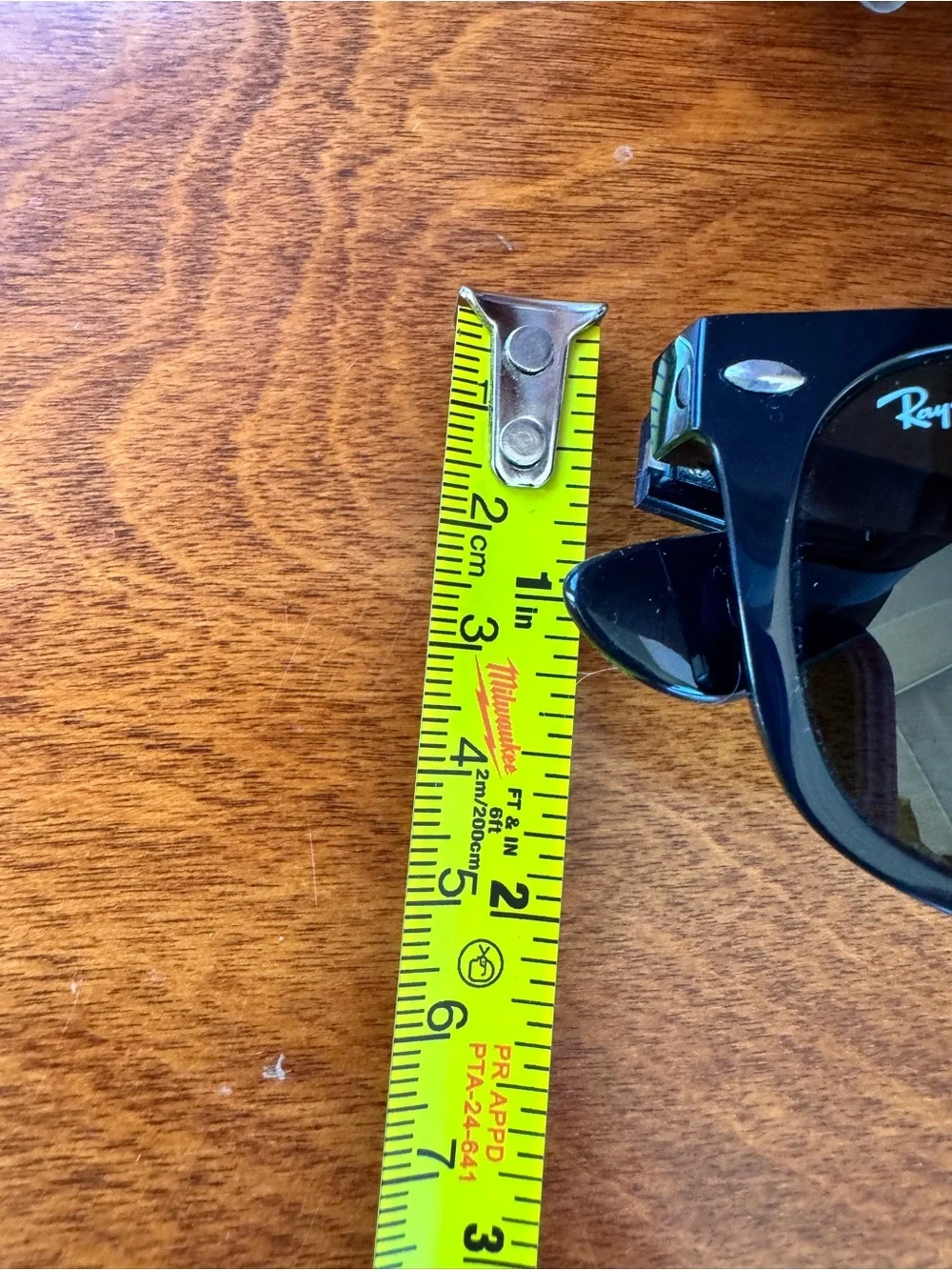 Kids New Wayfarer Ray Bans Black Frame Sunglasses with Dark Green Lenses
